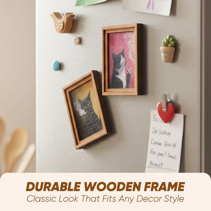 Cat Photo Frame Fridge Magnet