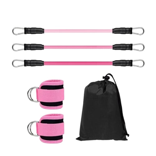 Ankle Resistance Band Set for Leg and Hip Training