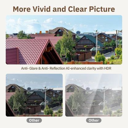 Smart 2K Window Security Camera