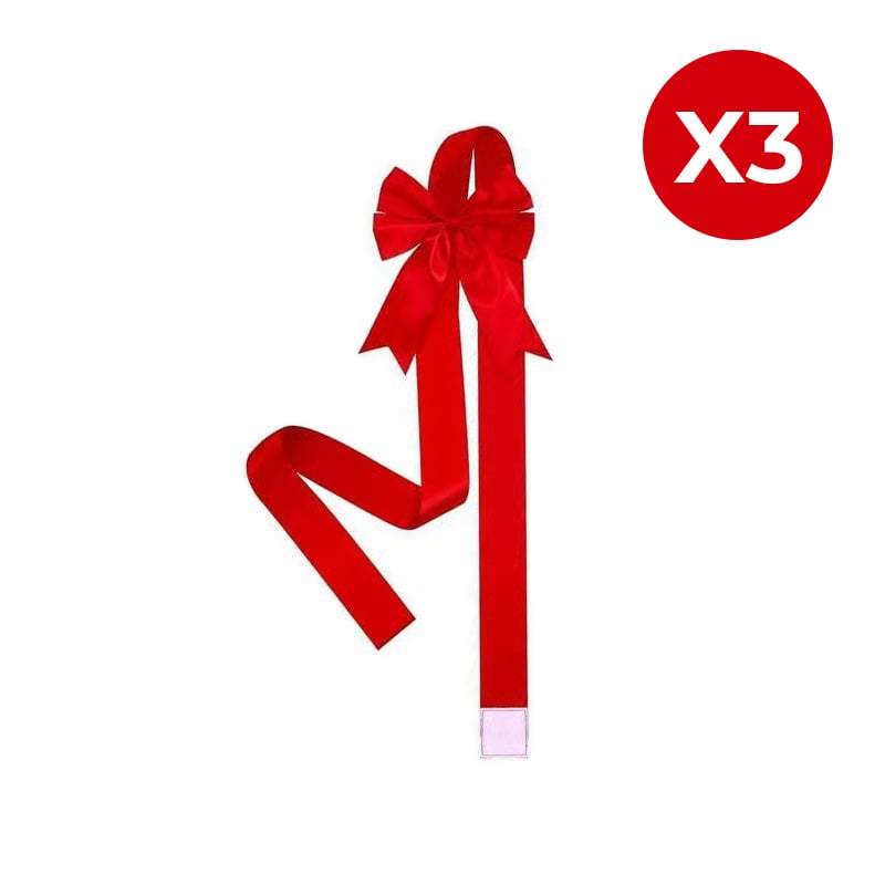 Christmas Door Bow Ribbon Decoration