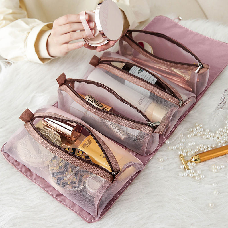 4-in-1 Hanging Cosmetic Organizer Bag