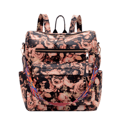 Vintage PU Leather Backpack