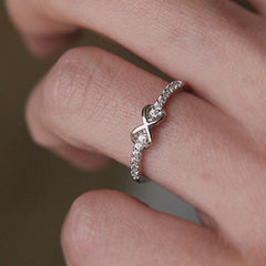 To My Daughter Infinity Ring
