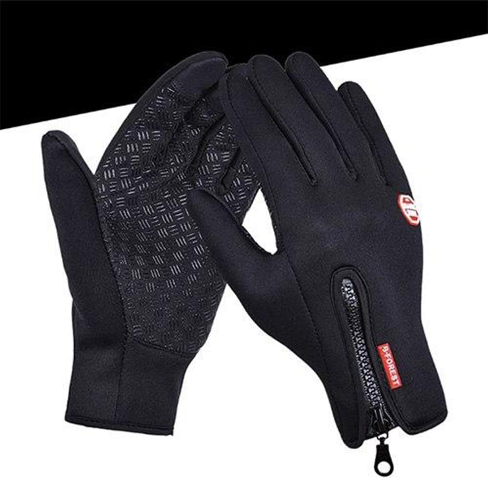 Winter gloves – windproof, waterproof, non-slip & touchscreen compatible (with optional USB heating function)