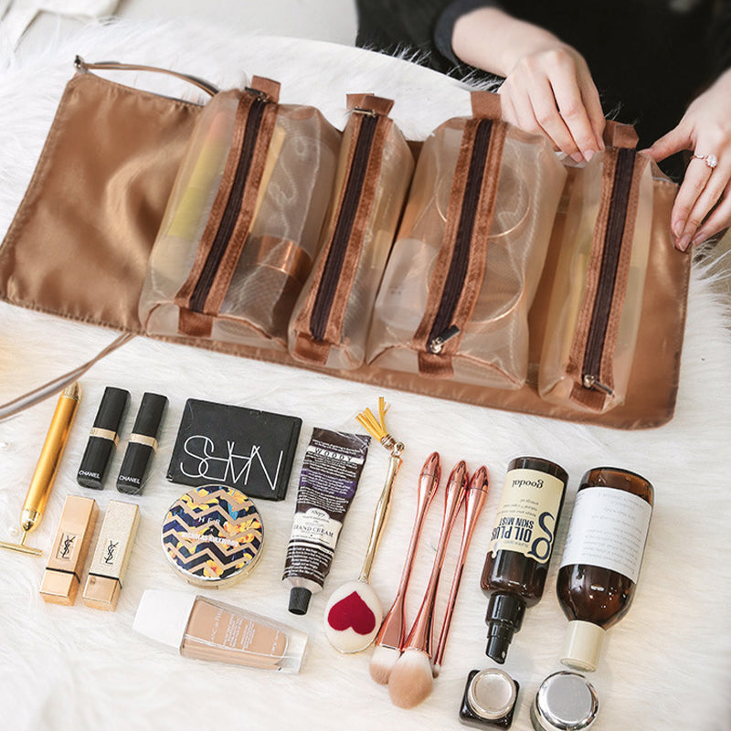 4-in-1 Hanging Cosmetic Organizer Bag