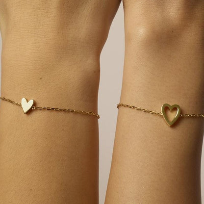Adjustable Love Friendship Two Bracelet Pack