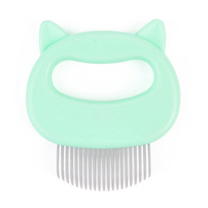 Cat Hair Removal Massaging Shell Comb