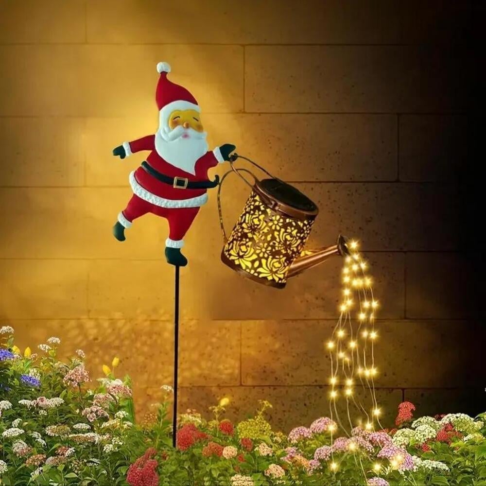 Solar Watering Can Garden Lights