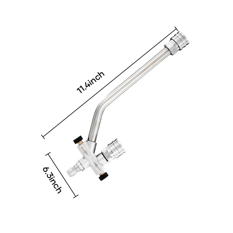 Enhance Your Car Washing Experience -  Foam Cannon Dual Connector Accessory