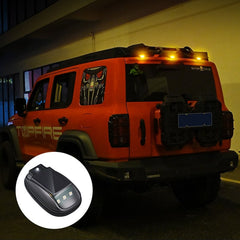 Solar Car Roof RGB Strobe Light