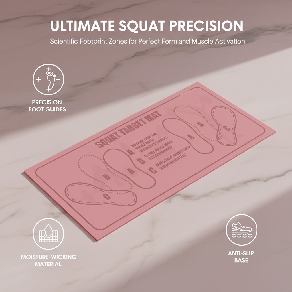 Pilates Squat Guide Mat
