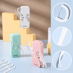 Portable Floss Dispenser (with 50 Floss)