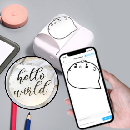 Mini Sticker Pocket Printer