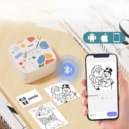 Mini Wireless Bluetooth Label Printer
