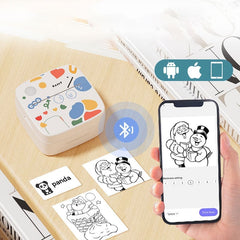 Mini Wireless Bluetooth Label Printer
