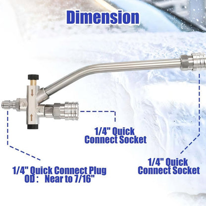Foam Cannon Dual Connector Accessory