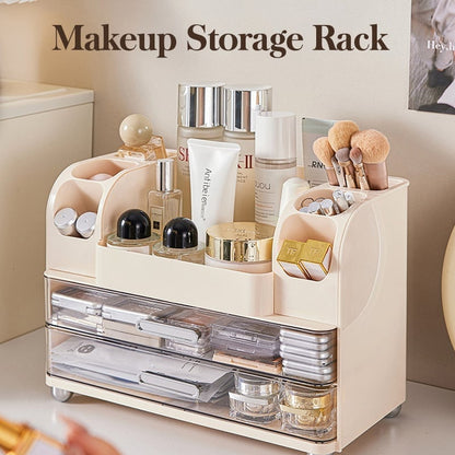 Desktop Makeup Organizer with Drawers