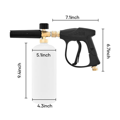 Enhance Your Car Washing Experience -  Foam Cannon Dual Connector Accessory