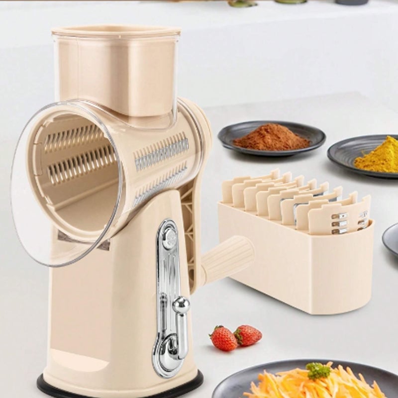 5 in 1 Cheese Vegetable Grater with Handle