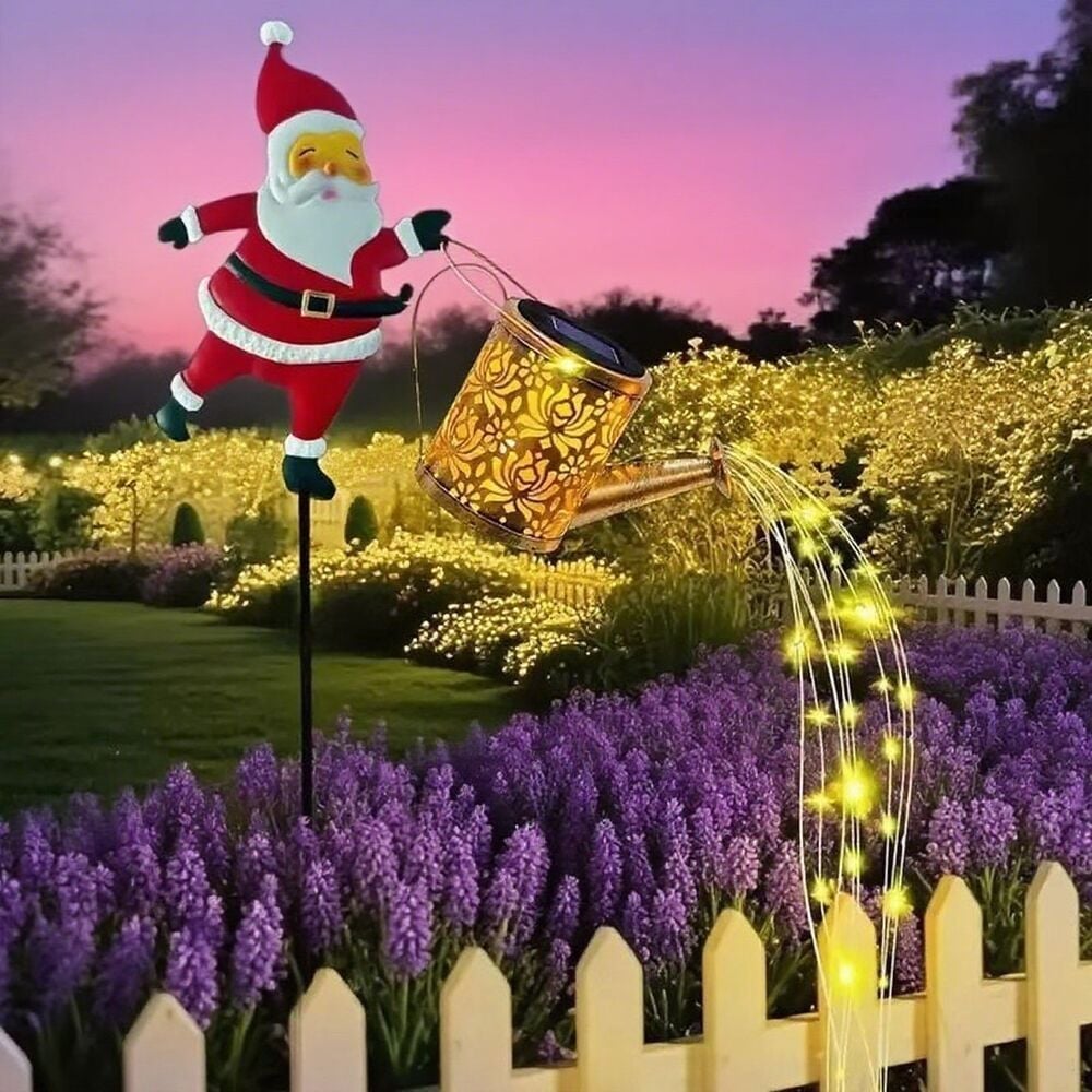 Solar Watering Can Garden Lights