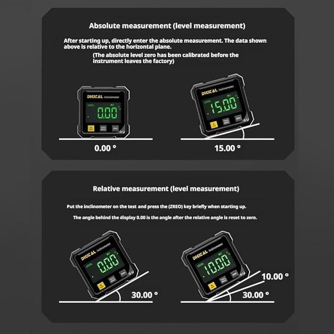 Digital Laser Angle Finder Protractor Tool