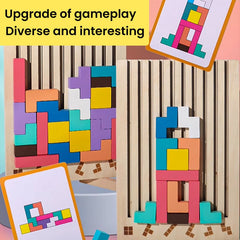 Wooden Stacking Puzzle Set