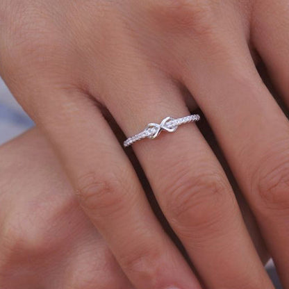 To My Daughter Infinity Ring