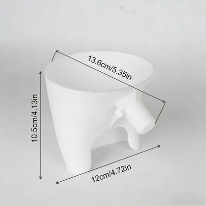 Flour Funnel for Kitchen Aid Stand Mixer