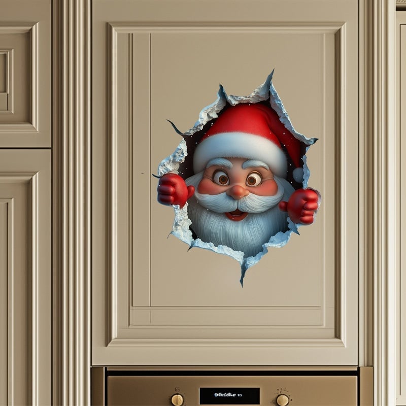 Santa Claus Wall Sticker Set