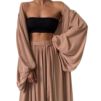 Spring and Summer Sexy Coat 3 Sets