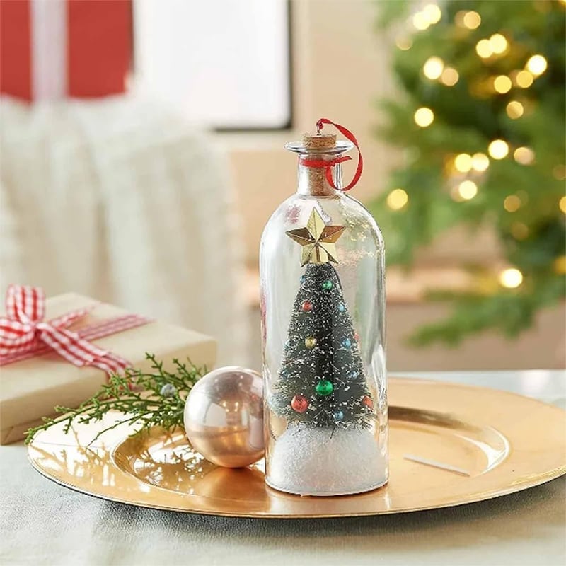 Christmas Tree in a Bottle