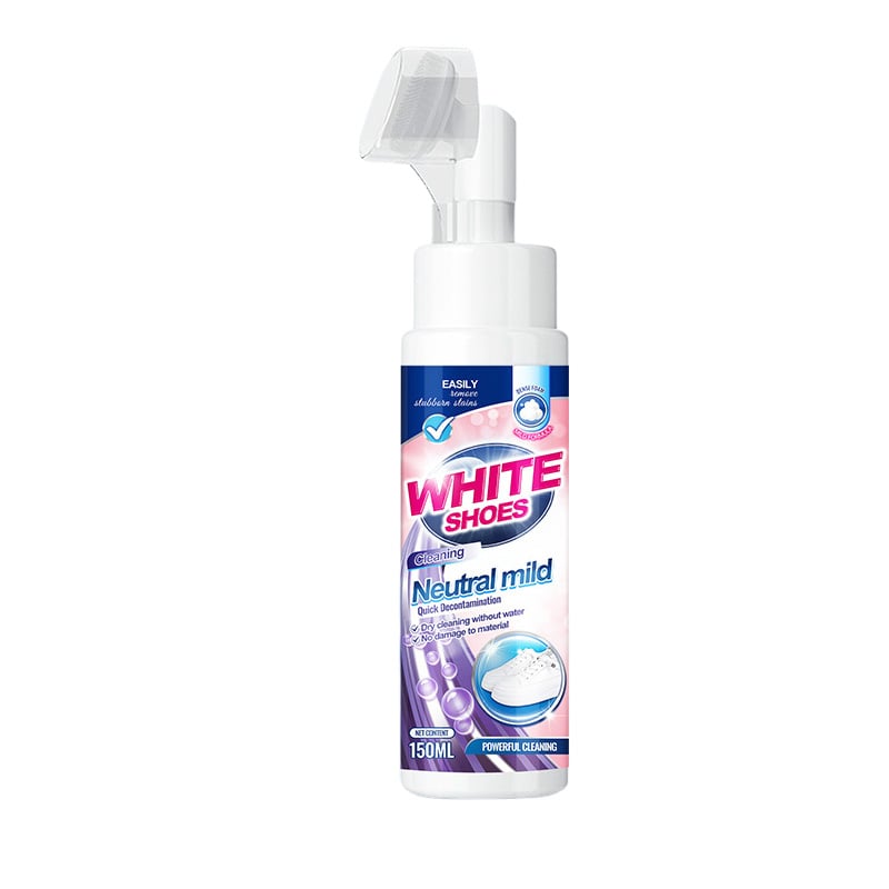🤍Foam No-Rinse Cleaner — Instantly Brightens & Whitens Shoes