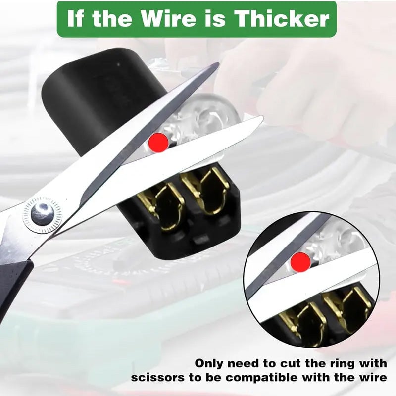 LED Strip Connector Plug with Locking Buckle