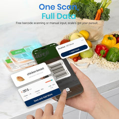 Smart Nutrition Tracking Kitchen Scale