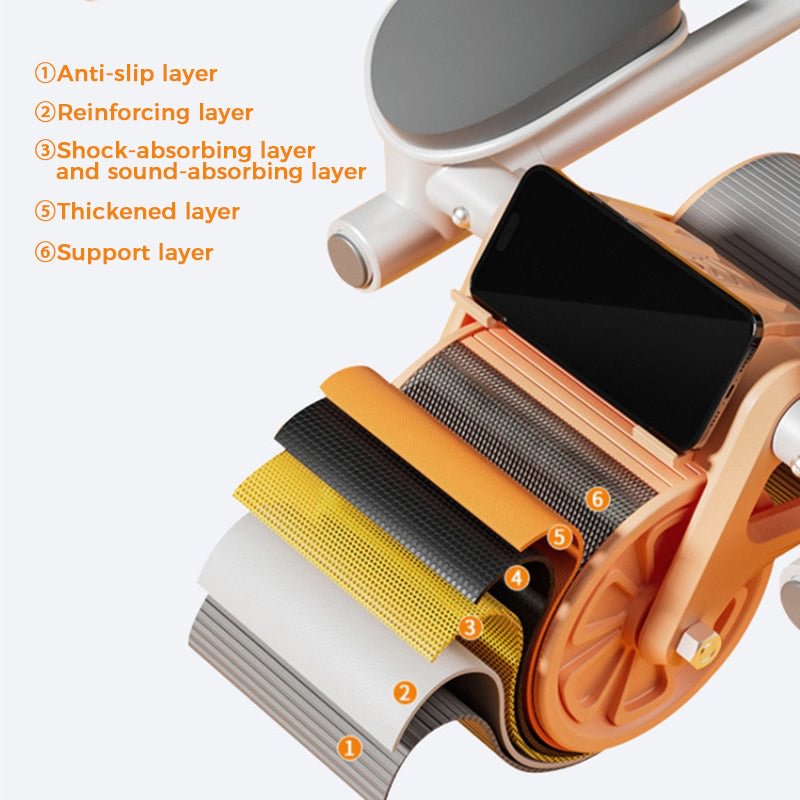 Multifunctional Plank Ab Roller Wheel for Core Trainer