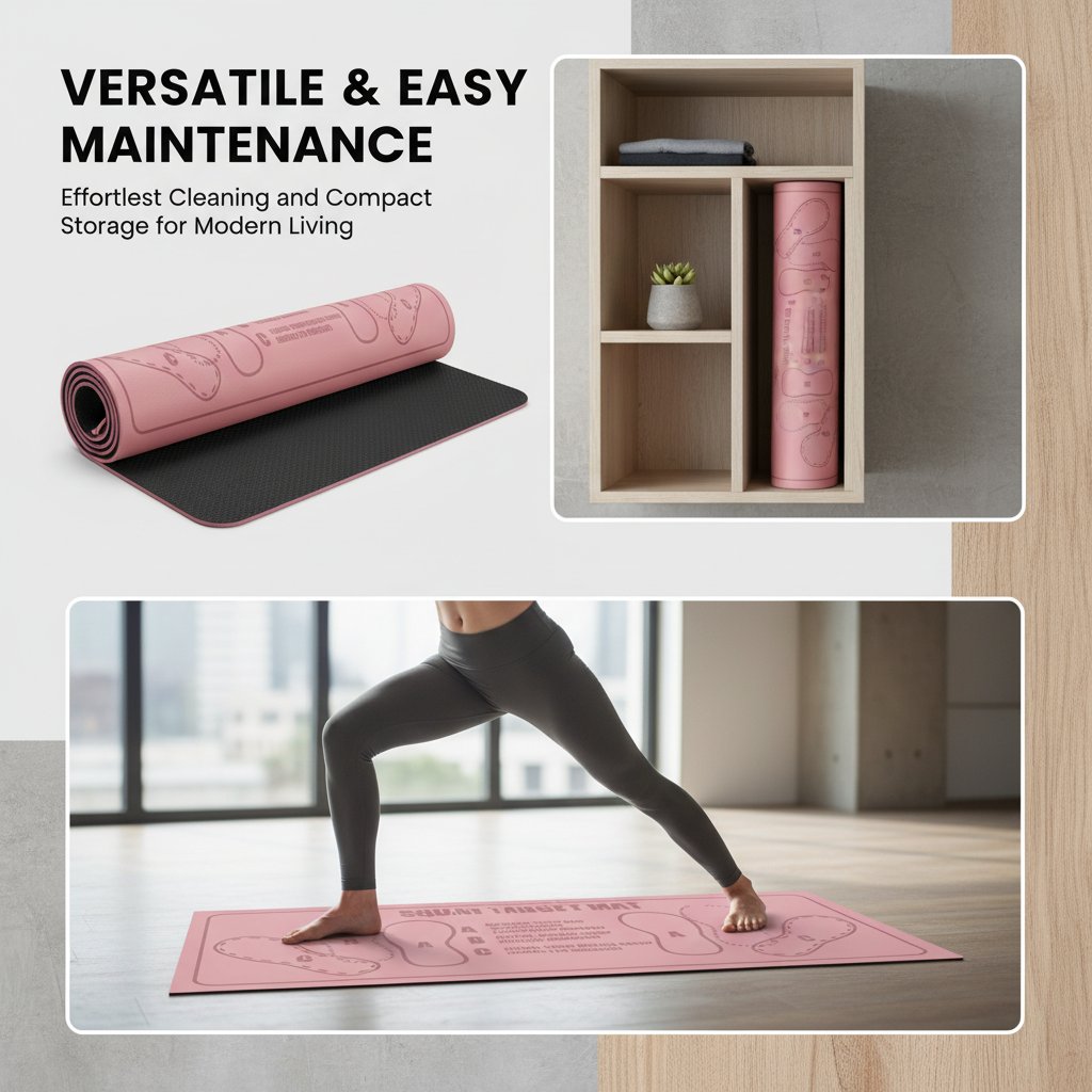 Pilates Squat Guide Mat