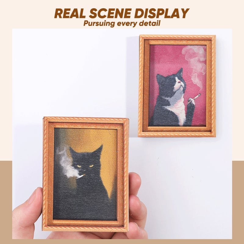 Cat Photo Frame Fridge Magnet