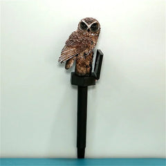 Eagle Figure Garden Solar Post