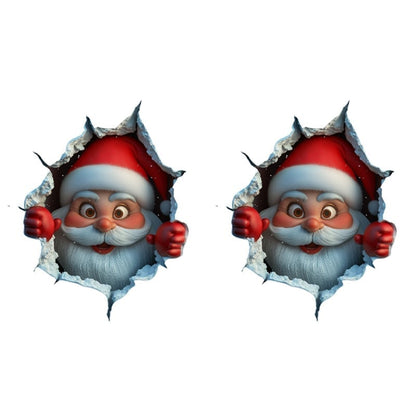 Santa Claus Wall Sticker Set