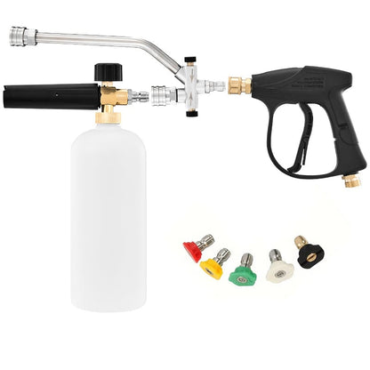 Enhance Your Car Washing Experience -  Foam Cannon Dual Connector Accessory
