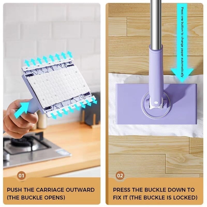 Convenient Cloth Changing Mini Mop