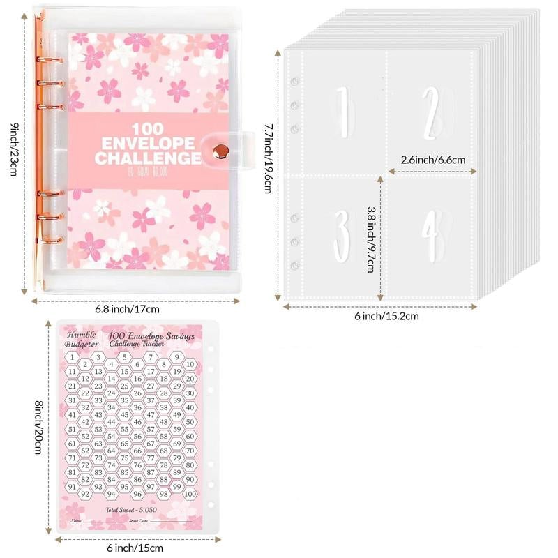 100-Day Savings Challenge Binder
