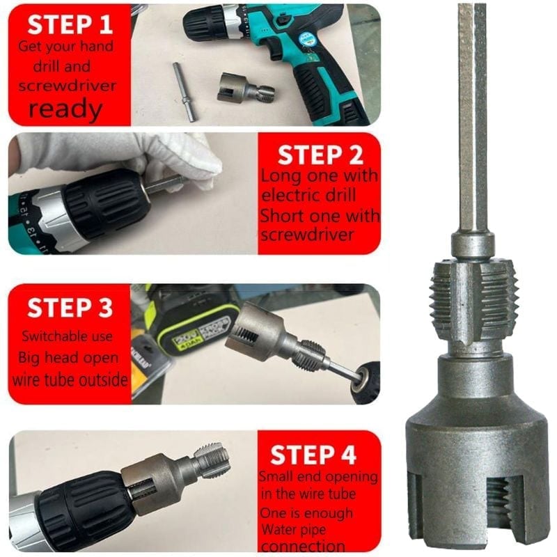 New Pipe Thread Cutting Tool
