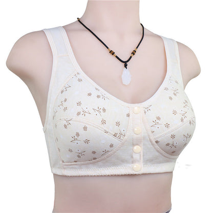 Convenient Front Button Bra