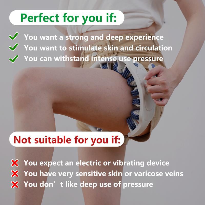 Deep Tissue Multi-Roller Leg & Body Massager