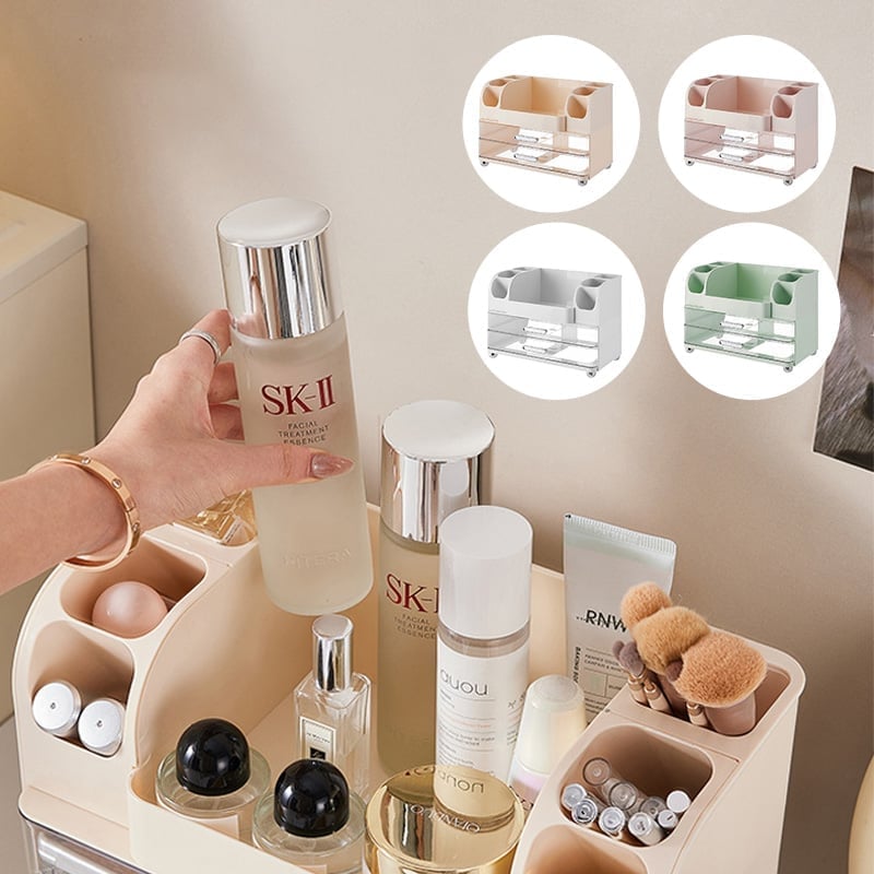 Desktop Makeup Organizer with Drawers