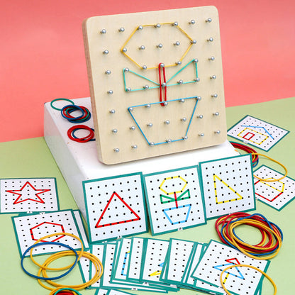 Wooden Geoboard