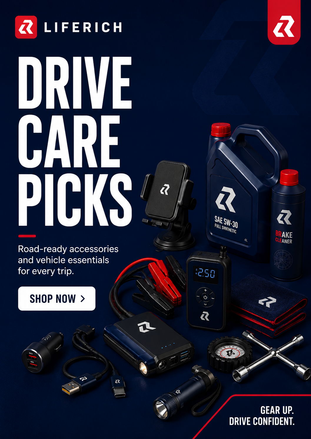 Liferich Drive Care Picks