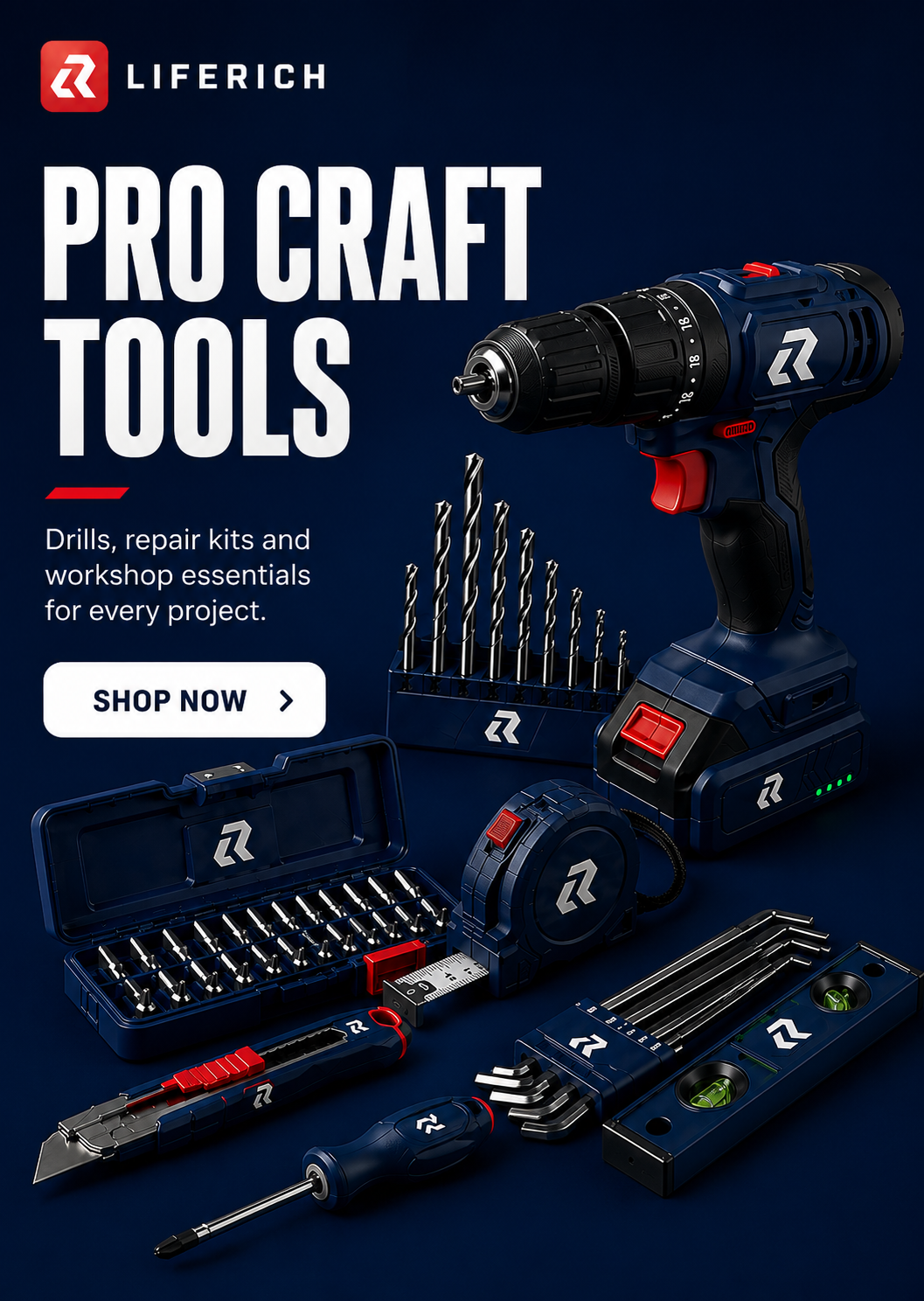 Liferich Pro Craft Tools