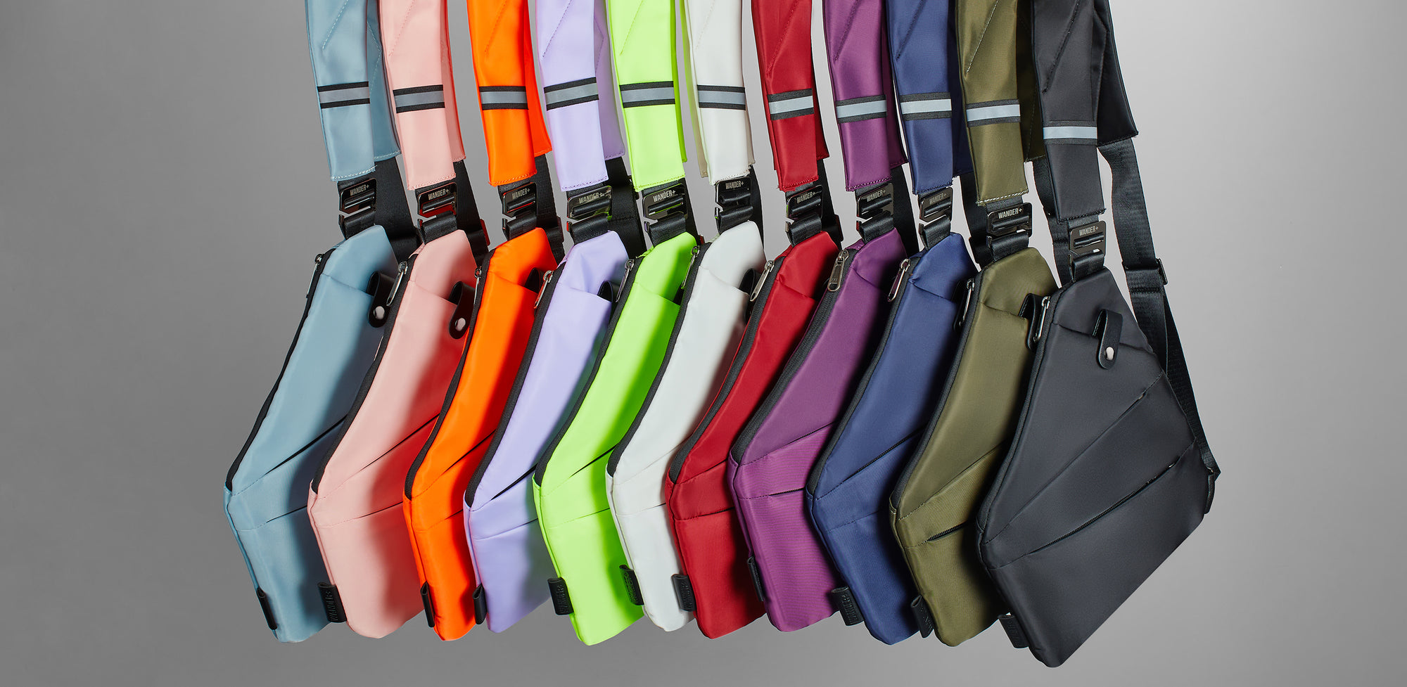 Anti-theft travel bag available colors